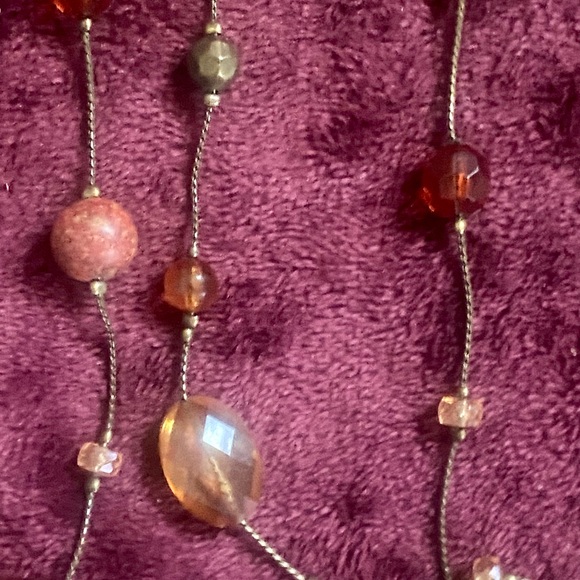 Autumn Jewelry Lot 3 necklaces with great fall colors - Picture 9 of 15